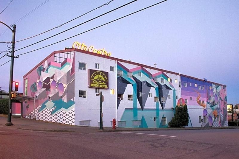 City Centre Motel Vancouver Eksteriør billede